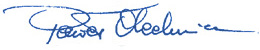 Paweł Olechnowicz's signature